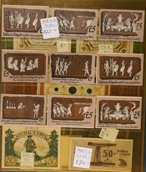 Deutschland, Album hochwertige Sammlung Notgeld Serienscheine, ...