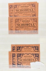 Deutschland, sauber angelegte Sammlung Notgeld Serienscheine ...