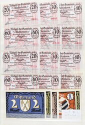 Deutschland, sauber angelegte Sammlung Notgeld Serienscheine ...