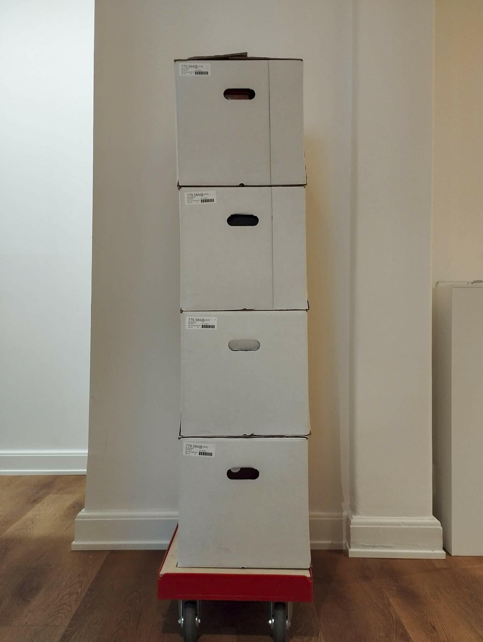 Umfangreicher Nachlass in 4 Umzugskartons mit Umlauf- und ...