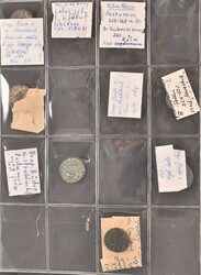 Kleines Konvolut Antike, ab Griechischen Silber und Bronze Nominalen ...