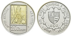 20 Diners, 1991, mit Goldeinlage, mattiert, stAutomatically generated ...