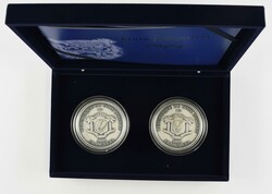 Set zu 2x 5.000 Francs, 2021, Eulen, High Relief, je 5 oz Silber, in ...