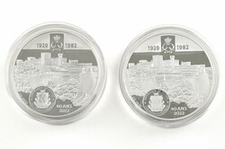 1.500 Francs, 2022, Princess Grace - 40 Ans, 2x 5 oz Silber, im ...