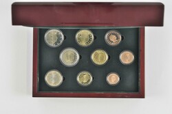 1 Cent bis 2 Euro, 2005, Kursmünzensatz, gekapselt im Ausgabetui mit ...