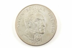 20 Balboas, 1973, Simon Bolivar, KM 31, wz. Kr., vzAutomatically ...