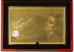 10.000 Francs, Gold, 2022, Gracia Patricia, großformatige Banknote ...