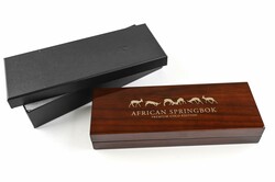 5x 10.000 Francs, Gold, 2023, African Springbok Premium Gold Edition, ...