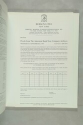 Christie's Robson Low, Auktionskatalog, New York, 28. September 1988. ...