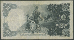 Lettland, Latvijas Bankas, Lot 6 St.: 10 Latu 1937 (III), Ser. S, ...
