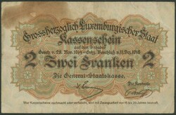 Luxemburg, Großherzoglich Luxemburgischer Staat, Kassenscheine Lot 3 ...