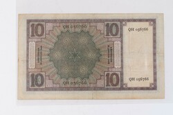 Niederlande, Nederlandsche Bank, 10 Gulden 10.1.1929, P-43, III
