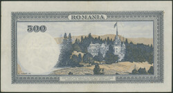 Rumänien, Nationalbank, 500 Lei 26.5.1939, Pick 42c, III+/ ...