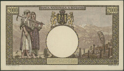 Rumänien, Nationalbank, 10x 2000 Lei 2.5.1944, Pick 53b, tlw. ...
