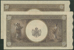 Rumänien, Nationalbank,1945-46, Set 4 St.: 5000 Lei 20.3.1945 (Pick ...