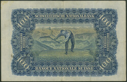 Schweiz, Schweizerische Nationalbank, 100 Franken 31.8.1946, Sign. ...