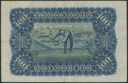 Schweiz, Schweizerische Nationalbank, 100 Franken 16.10.1947, Sign. ...
