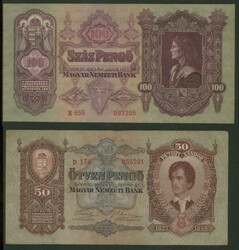 Ungarn, Magyar Nemzeti Bank, Lot 39 St.,1930-1993, Pengö &amp; ...