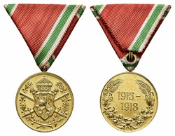 Bulgarien, Gedenkmedaille für die Teilnahme am Europäischen Krieg ...