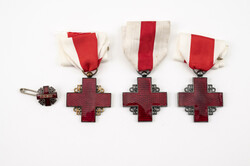 Frankreich, 3x Ehrenmedaille des Roten Kreuzes, 2x 2. Klasse in ...