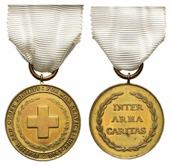 Großbritannien, Medaille der Britischen Gesellschaft vom Roten Kreuz ...