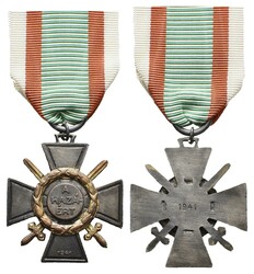 Ungarn, Frontkämpfer-Kreuz, Feuerkreuz, 1941, 3. Klasse, am Band, ...