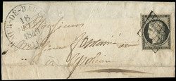 140020: France, Departement Aisne (2) - Cancellations and seals