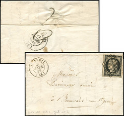 140020: France, Departement Aisne (2) - Cancellations and seals