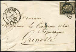 140020: France, Departement Aisne (2) - Cancellations and seals