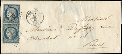 140020: France, Departement Aisne (2) - Cancellations and seals