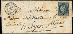 140020: France, Departement Aisne (2) - Cancellations and seals
