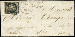 140020: France, Departement Aisne (2) - Cancellations and seals