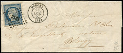 140020: France, Departement Aisne (2) - Cancellations and seals