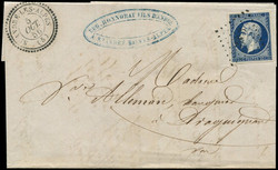 140060: France, Departement Alpes-Maritimes (6) - Cancellations and seals