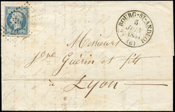 140070: France, Departement Ardèche (7) - Cancellations and seals