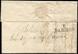 140090: France, Departement Ariège (9) - Cancellations and seals
