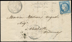 140020: Frankreich, Departement Aisne (2) - Stempel
