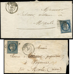 140020: Frankreich, Departement Aisne (2) - Stempel