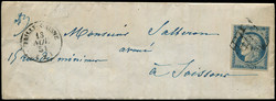 140020: Frankreich, Departement Aisne (2) - Stempel