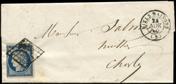 140020: Frankreich, Departement Aisne (2) - Stempel