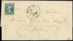 140150: France, Departement Cantal (15) - Cancellations and seals