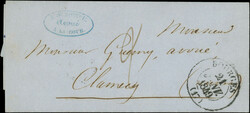 140180: France, Departement Cher (18) - Cancellations and seals