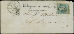140120: Frankreich, Departement Aveyron (12) - Stempel