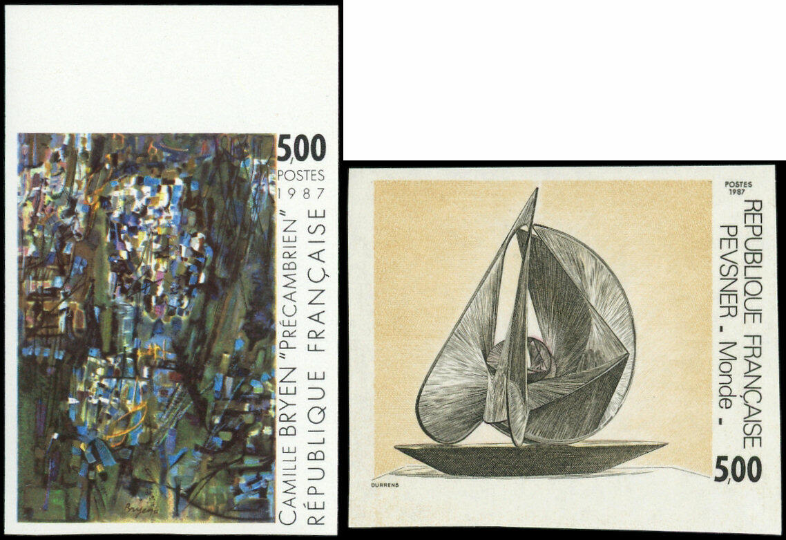 2493/94 Bryen et Pevsner, TB (Catalog value 140,-)