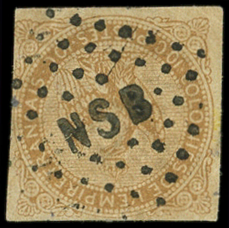 NOSSI-BE CG N°3 : 10c. bistre obl. Los. NSB, 2 plis, frappe TTB ...