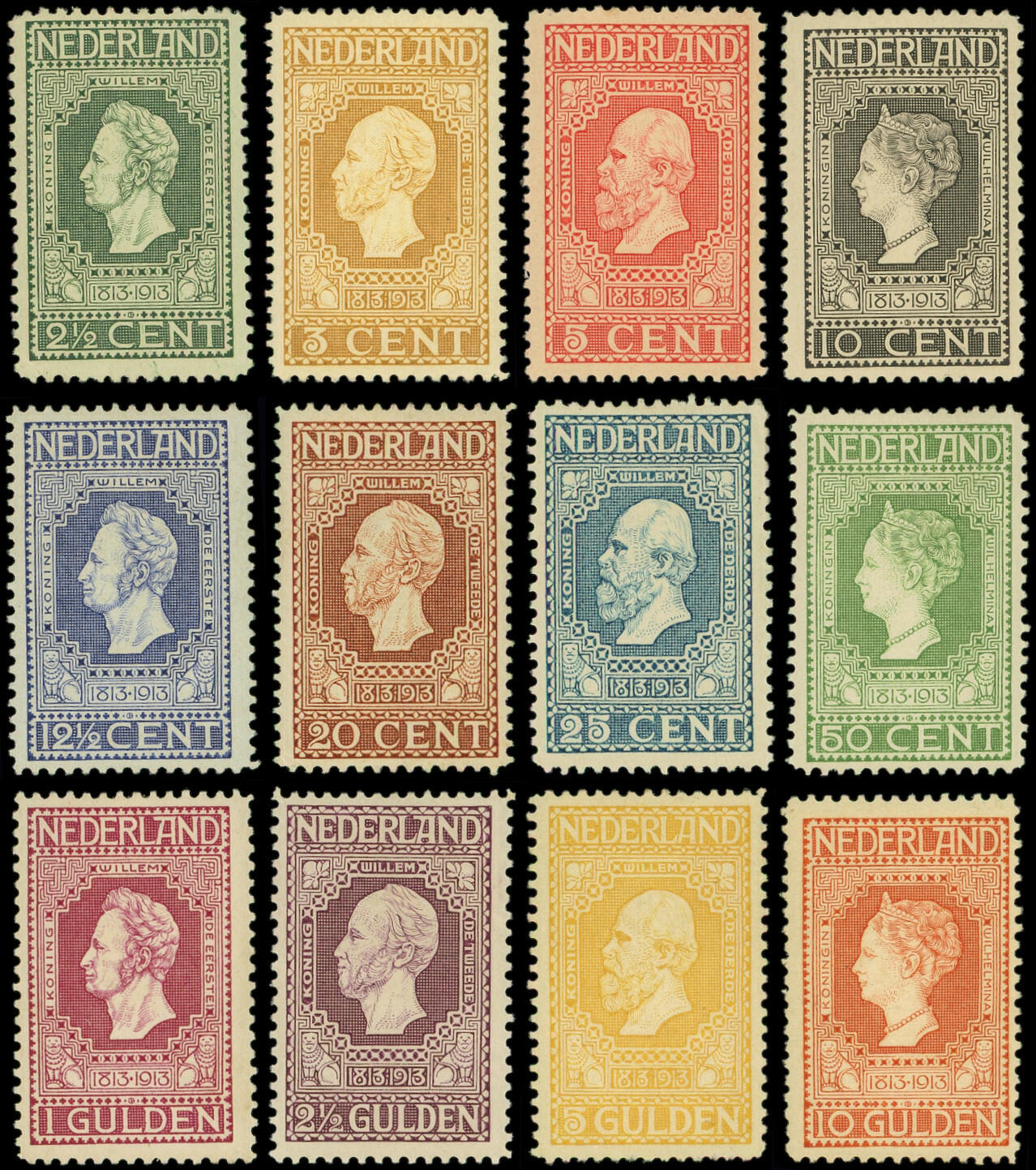 PAYS-BAS 82/93 : Centenaire de l'Indépendance, TB (Catalog value ...