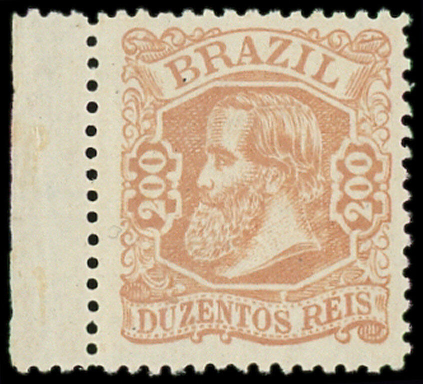 BRESIL 50 : 200r. rouge-brun, bdf, TB (Catalog value 650,-)