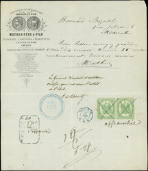 2565: Frankreich - Telegrafenmarken