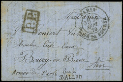 Càd Pl de la Bourse 29/9/70 s. petite LAC, cachet P.P. mention ...