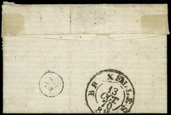 N°30 obl. GC 2170 (frappe trouble) sur petite LAC, càd LA MAISON ...